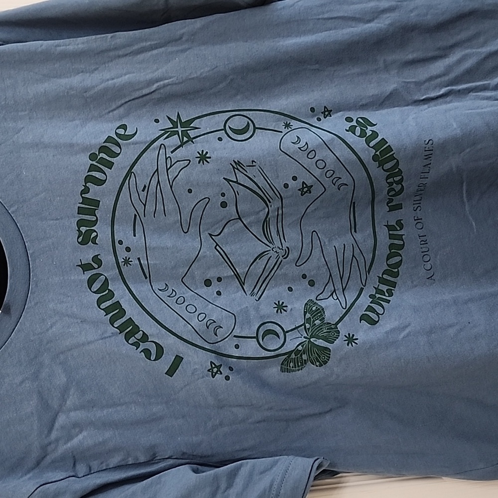 XL Blue Bookish Box T-Shirt